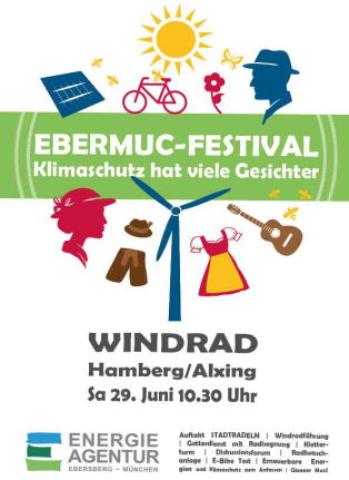 Ebermuc Festival am Windrad Hamberg bei Alxing